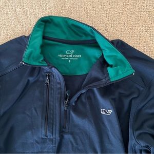 Vineyard Vines Navy Quarter Zip